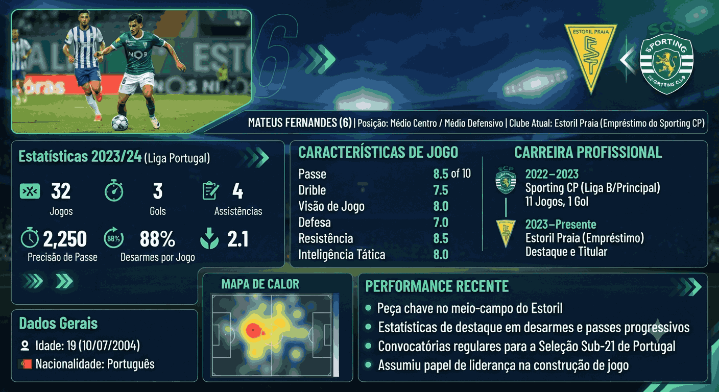 Mateus Fernandes Statistik Lengkap, Karier dan Performa Terbaru